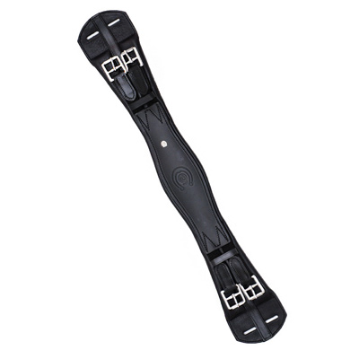 Schumacher - Leder Kurzgurt mit Elastic
