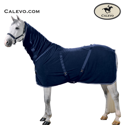 Eskadron - Fleece-Abschwitzdecke mit Halsteil und Kreuzgurt