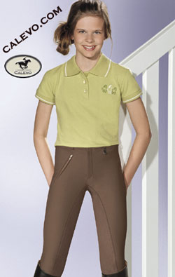 Pikeur Lugana - Kinder - Baumwollreithose mit Ges�ssbesatz