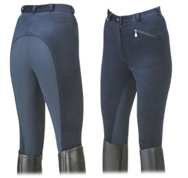 Eurostar - Damen-Cord-Reithose mit Ges�ssbesatz Parcours
