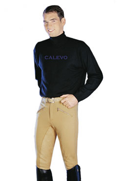 Cavallo - Herren-Microfaser-Reithose mit Ges�ssbesatz Chirac