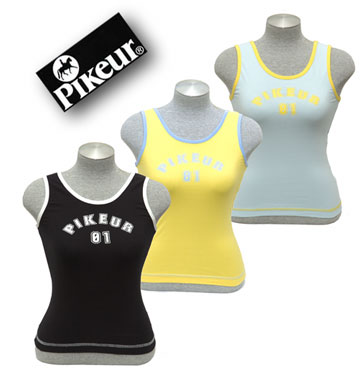 Pikeur - Damen Shirt ohne Arm mit PIKEUR-Druck