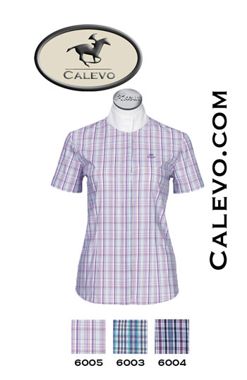 Pikeur - Damen Turnierbluse Karo-Design