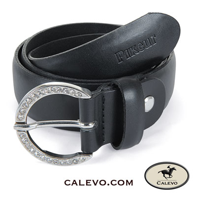 Pikeur - Lederg�rtel mit Strass Schlie�e