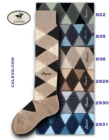 Pikeur - Kniestr�mpfe Karo Couture