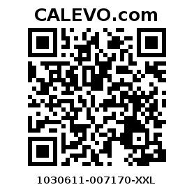Calevo.com pricetag 1030611-007170-XXL