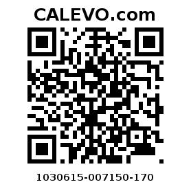 Calevo.com Preisschild 1030615-007150-170