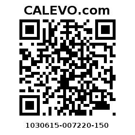Calevo.com Preisschild 1030615-007220-150
