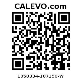 Calevo.com pricetag 1050334-107150-W