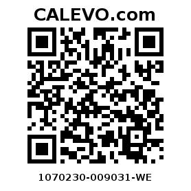 Calevo.com pricetag 1070230-009031-WE