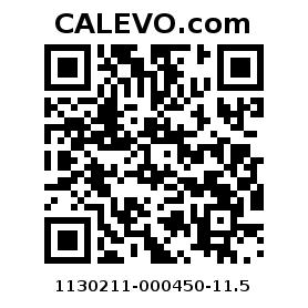 Calevo.com pricetag 1130211-000450-11.5