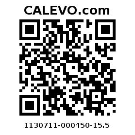Calevo.com Preisschild 1130711-000450-15.5