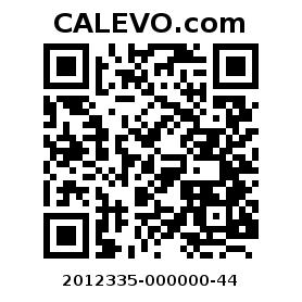 Calevo.com pricetag 2012335-000000-44