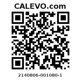 Calevo.com pricetag 2140806-001080-1