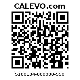 Calevo.com pricetag 5100104-000000-550