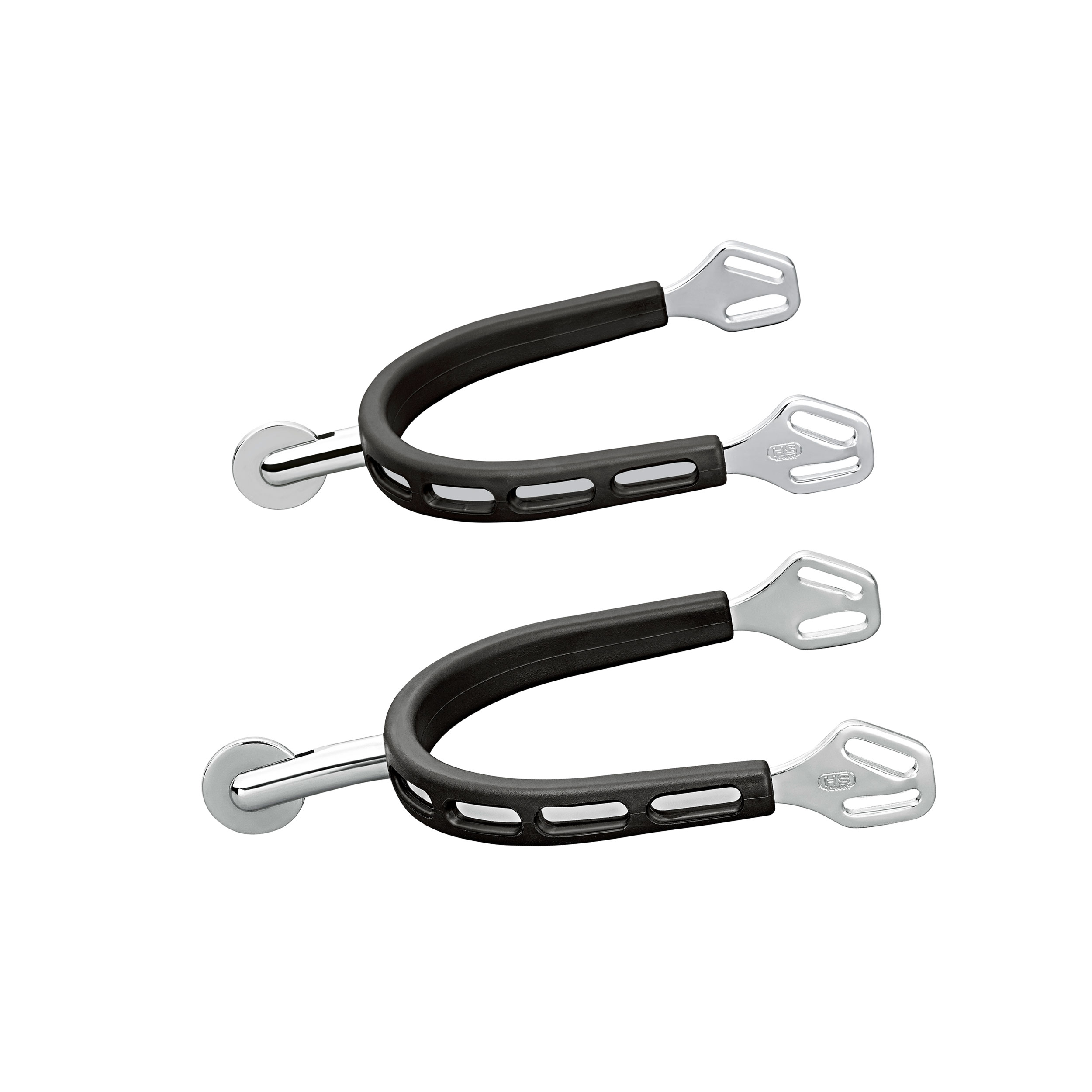 Sprenger Ultra FIT Extra Grip Sporen mit Balkenhol Schlaufe Black Series