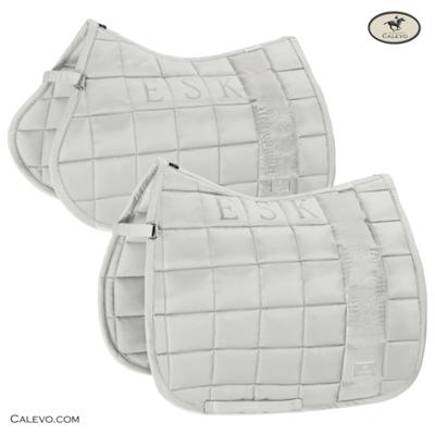 Eskadron - Saddle cloth BIG SQUARE GLOSSY - PLATINUM 2022 CALEVO.com Shop