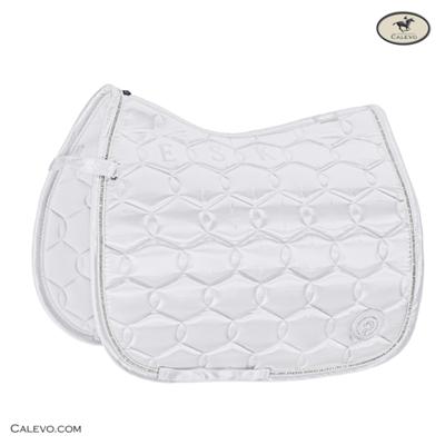 Eskadron - saddle cloth SATIN CRYSTAL - PLATINUM 2022 CALEVO.com Shop