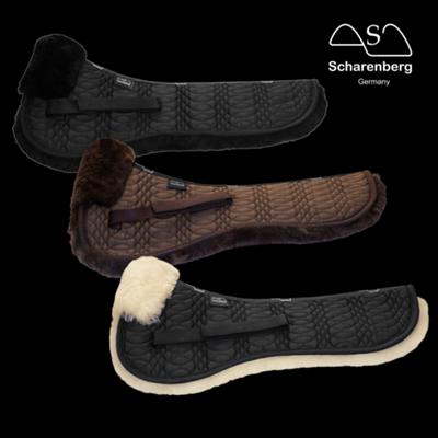 SCHARENBERG - Lammfell Sattelkissen m.Wellensteppung CALEVO.com Shop