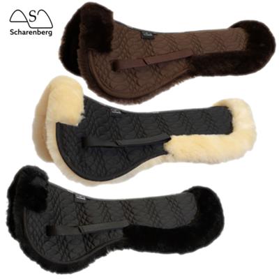 SCHARENBERG - Sheepskin Half Pad with front+hind fur-edging CALEVO.com Shop