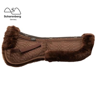 SCHARENBERG - Lammfell Sattelkissen MEMO m.Fellrand+Wellenst -- CALEVO.com Shop