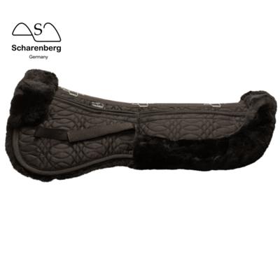 SCHARENBERG - Lammfell Sattelkissen MEMO m.Fellrand+Wellenst -- CALEVO.com Shop