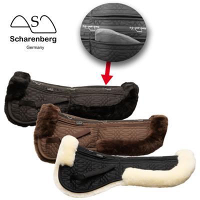 SCHARENBERG - Lammfell Sattelkissen MEMO m.Fellrand+Wellenst CALEVO.com Shop