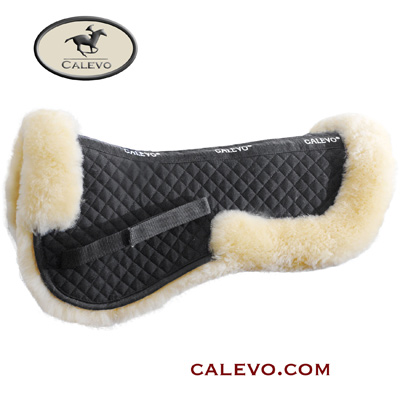 CALEVO - Sattelkissen aus Lammfell mit Fellrand COMFORT PLUS -- CALEVO.com Shop