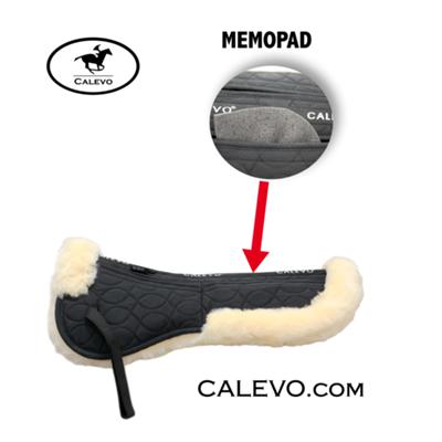 Calevo - Sheepskin Half Pad with Fur-edging COMFORT PLUS MEMO CALEVO.com Shop