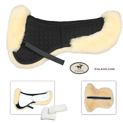 Mattes - CORRECTION System lambskin saddle pad with fur edge CALEVO.com Shop