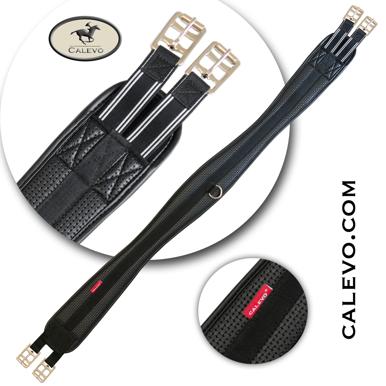Calevo neoprene girth with elastic EUR15.92