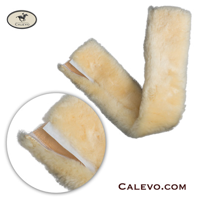 CALEVO medical real lambskin girth cover with touch fastening CALEVO.com Shop