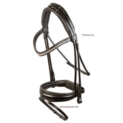 Schumacher - round style snaffle bridle MUNICH FEEL GOOD INDIVIDUAL CALEVO.com Shop