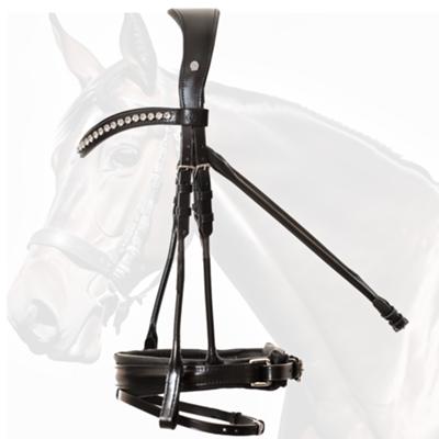 Schumacher - round style bridle BELLEVUE - LIMITED EDITION CALEVO.com Shop