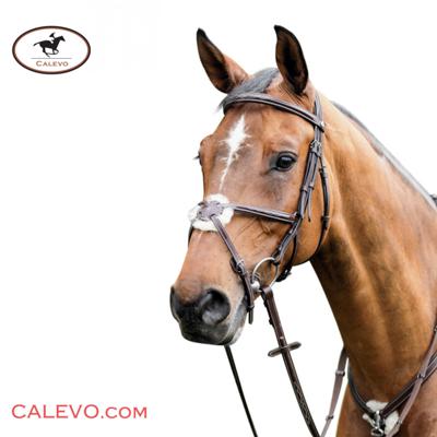 Prestige - snaffle bridle with stitching CALEVO.com Shop