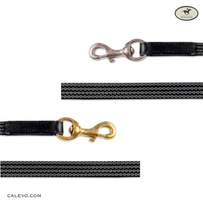 Waldhausen - ICELANDIC rubberised reins with swivel snap CALEVO.com Shop