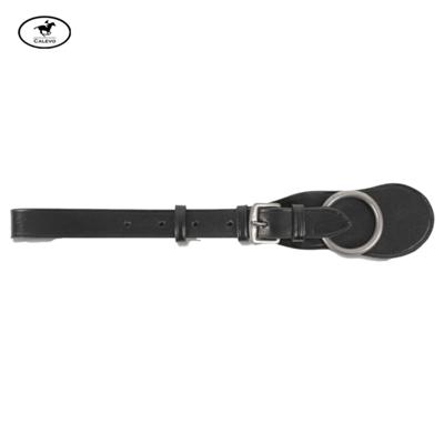 Leder-Sattelgurtschlaufe mit Ring CALEVO.com Shop