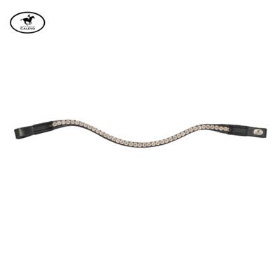Calevo - geschwungener Stirnriemen CRYSTAL-FLOWER -- CALEVO.com Shop