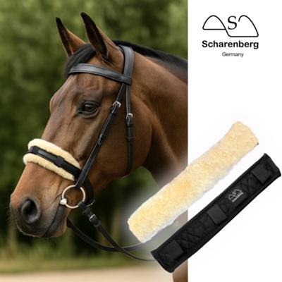 SCHARENBERG Lammfell Nasenschoner m.einseitigem Steppstoff CALEVO.com Shop