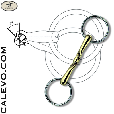 Sprenger - KK Ultra double jointed loose ring snaffle,SST-Rings, 18mm - SENSOGAN / AURIGAN CALEVO.com Shop