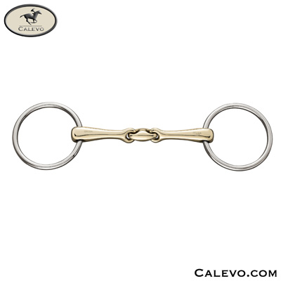 Sprenger - KK Ultra double jointed loose ring snaffle with SST Rings, 16mm - SENSOGAN CALEVO.com Shop