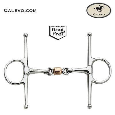 Sprenger - Full cheek snaffle with copper roller CALEVO.com Shop