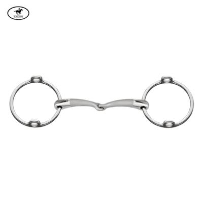 Sprenger - SATINOX Aufziehtrense 14mm einfach gebrochen CALEVO.com Shop