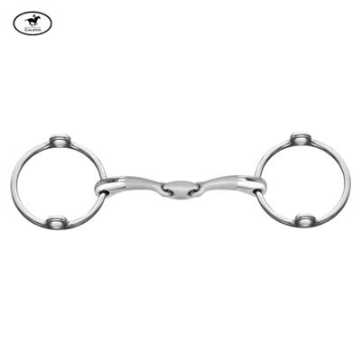 Sprenger - SATINOX Aufziehtrense 14mm doppelt gebrochen CALEVO.com Shop