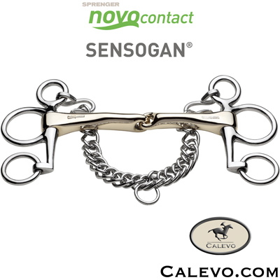 Sprenger - NOVOcontact single jointed pelham - 16mm thickness - SENSOGAN CALEVO.com Shop