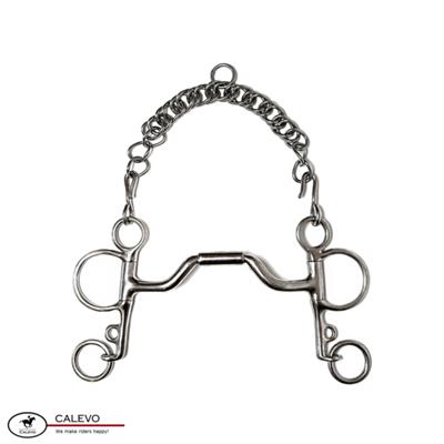Myler Bit - Edelstahl Pelham MB 33 CALEVO.com Shop