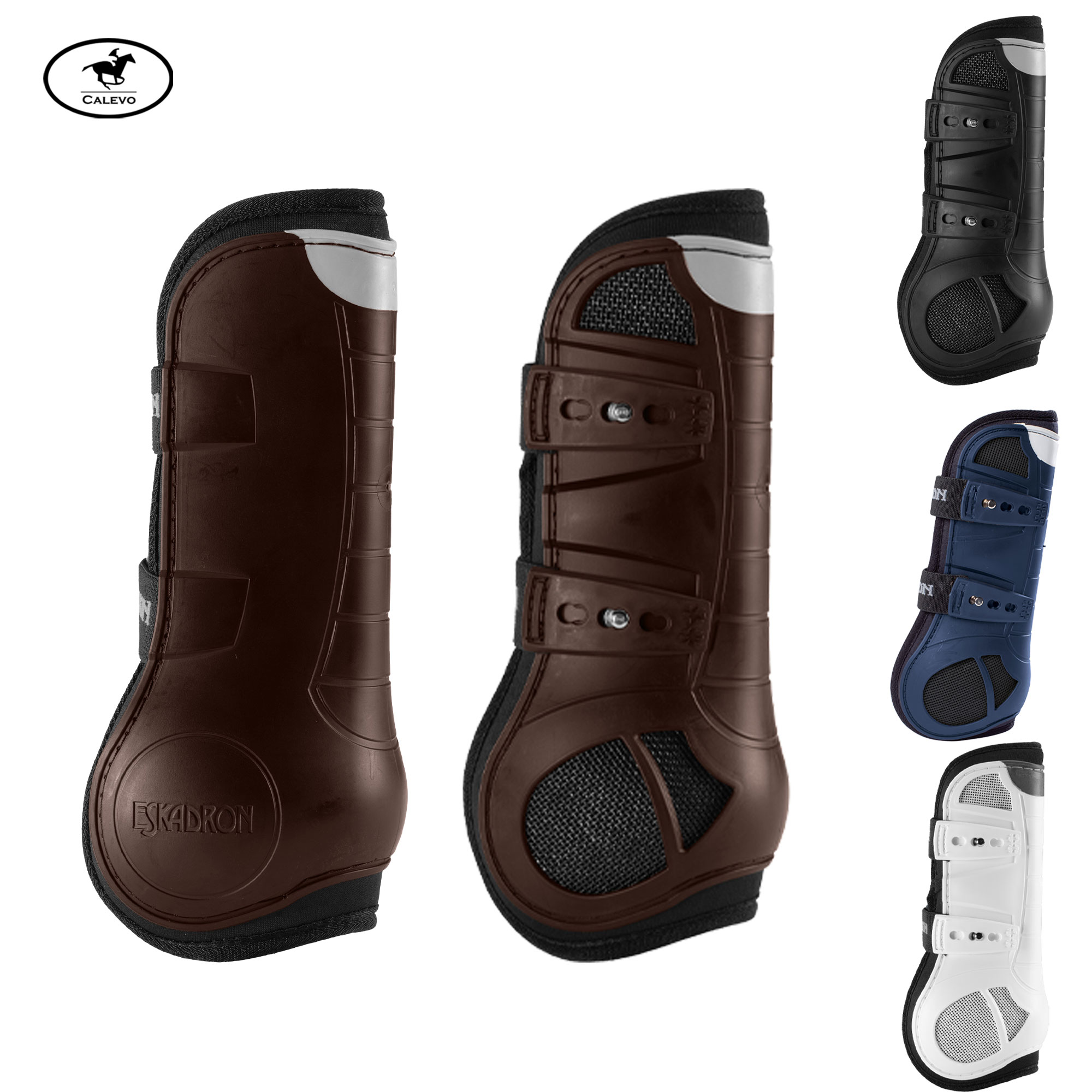 Bottes De Tendon Eskadron Flexisoft Memo - Bleu Marine, Taille Réelle (avant/arrière) - Occasion