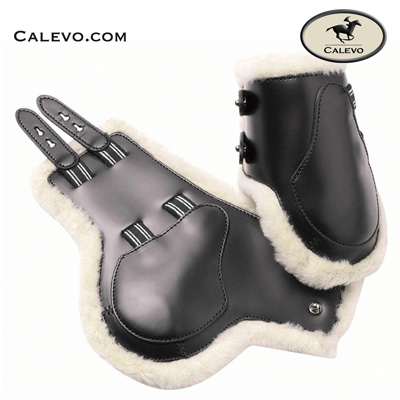 Prestige - leather fetlock boots with sheepskin lining CALEVO.com Shop