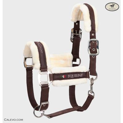 Equiline - Halfter mit ECO-Fell-Polster TOM -- CALEVO.com Shop