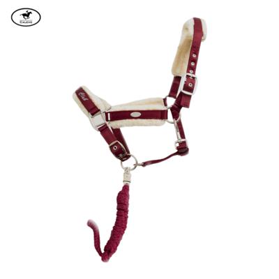 Calevo - SET Stallhalfter FAUX FUR + Strick HORSECLUB -- CALEVO.com Shop